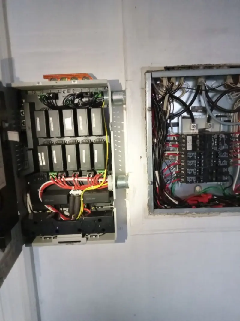 Electrical panel upgrade completed for Indoor Lighting Installation in Oakhurst